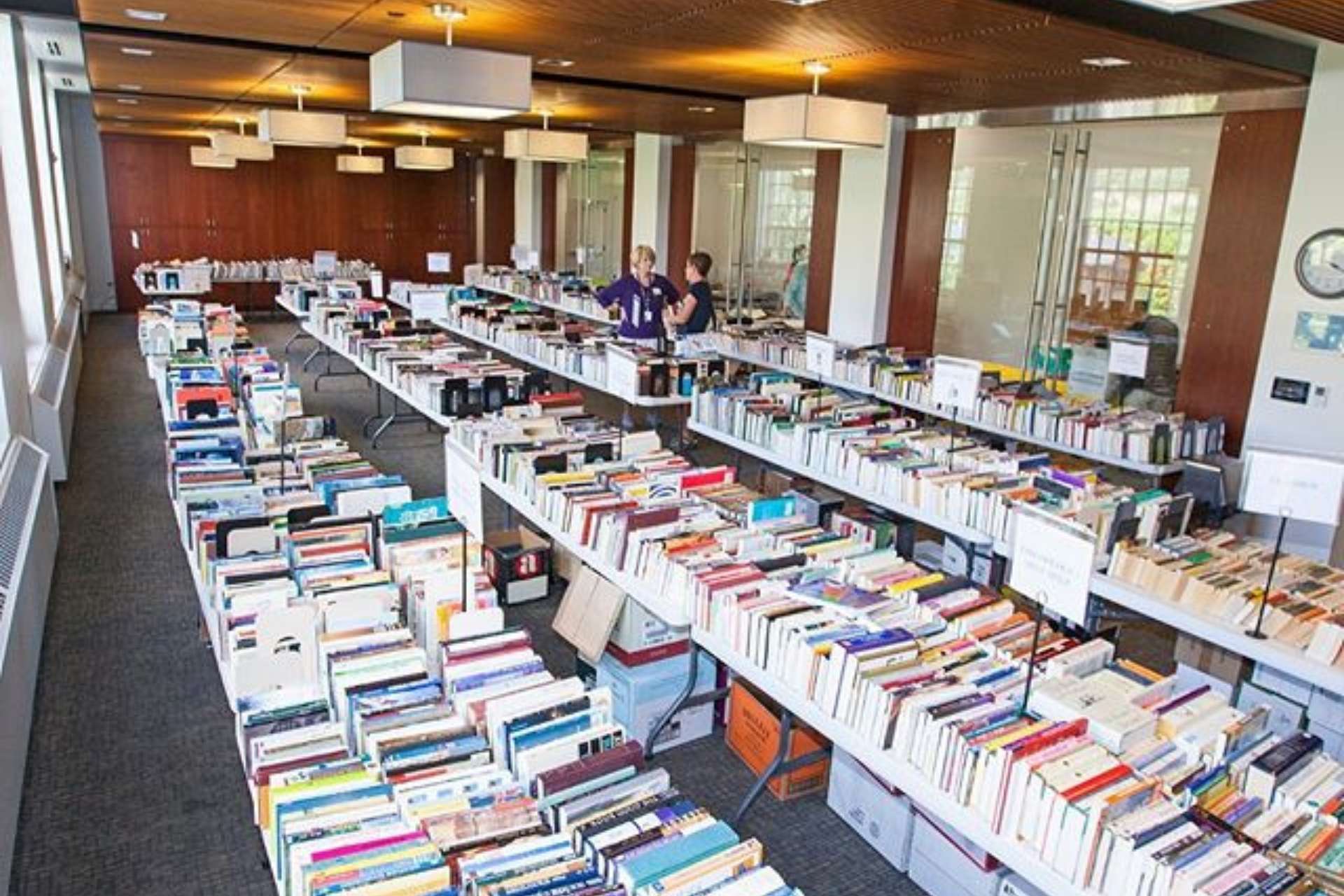 Friends of the library book sale